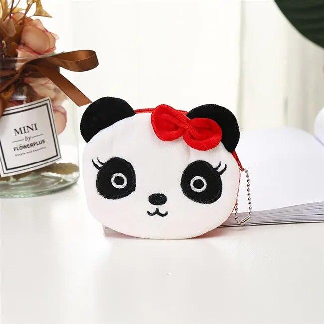 1 Pcs Cute Plush Purse for Coins Pencil Toys Bag Cartoon Women Coin Purse Mini Fruit Bag For USB Key Wallet - Brand My Case