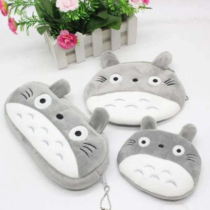 1 Pcs Cute Plush Purse for Coins Pencil Toys Bag Cartoon Women Coin Purse Mini Fruit Bag For USB Key Wallet - Brand My Case