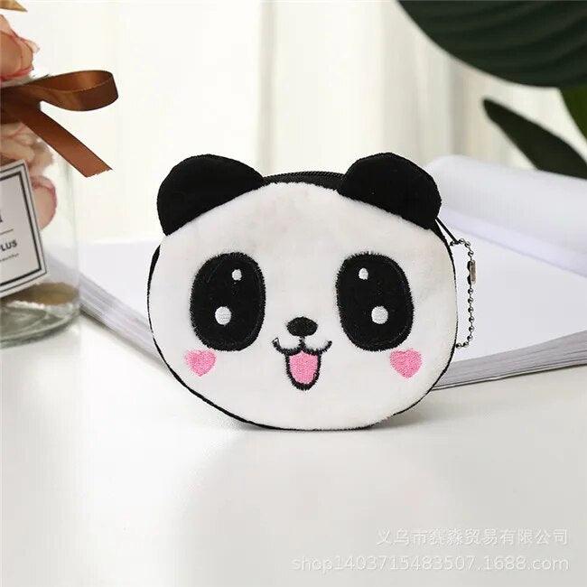 1 Pcs Cute Plush Purse for Coins Pencil Toys Bag Cartoon Women Coin Purse Mini Fruit Bag For USB Key Wallet - Brand My Case