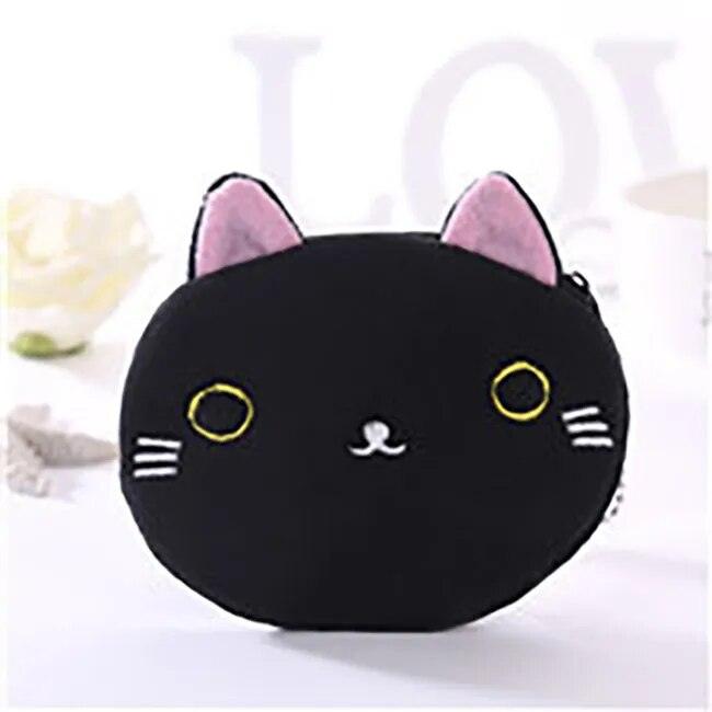 1 Pcs Cute Plush Purse for Coins Pencil Toys Bag Cartoon Women Coin Purse Mini Fruit Bag For USB Key Wallet - Brand My Case