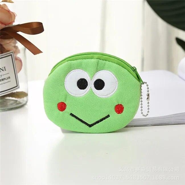 1 Pcs Cute Plush Purse for Coins Pencil Toys Bag Cartoon Women Coin Purse Mini Fruit Bag For USB Key Wallet - Brand My Case