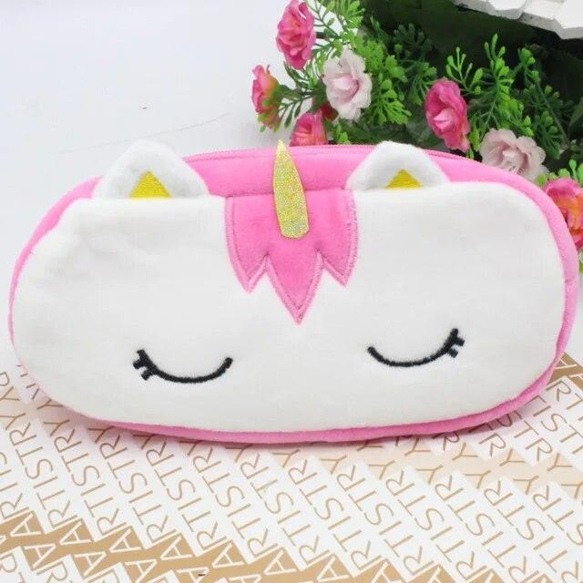 1 Pcs Cute Plush Purse for Coins Pencil Toys Bag Cartoon Women Coin Purse Mini Fruit Bag For USB Key Wallet - Brand My Case