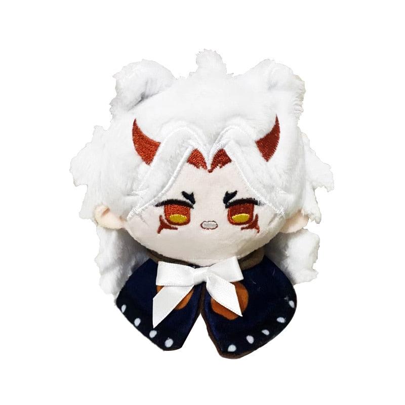 10-12cm Genshin Impact Plush Pendant Keychain Cosplay Venti Albedo Xiao Raiden Shogun Tartaglia Kazuha Doll Toy Beadchain Gift - Brand My Case