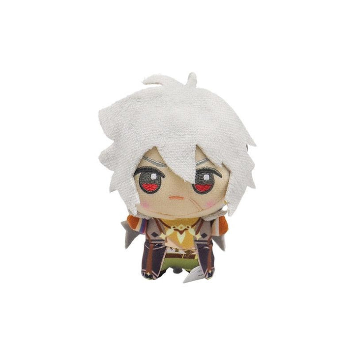 10-12cm Genshin Impact Plush Pendant Keychain Cosplay Venti Albedo Xiao Raiden Shogun Tartaglia Kazuha Doll Toy Beadchain Gift - Brand My Case