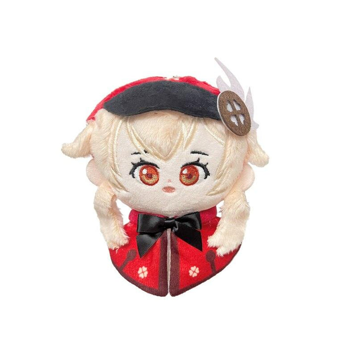 10-12cm Genshin Impact Plush Pendant Keychain Cosplay Venti Albedo Xiao Raiden Shogun Tartaglia Kazuha Doll Toy Beadchain Gift - Brand My Case