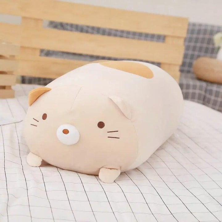 10-25CM Lovely Cartoon Cat Dolls Stuffed Soft Animal Kitten Plush Pillow Toys Kawaii White Black Cat Gift for Children Girls - Brand My Case