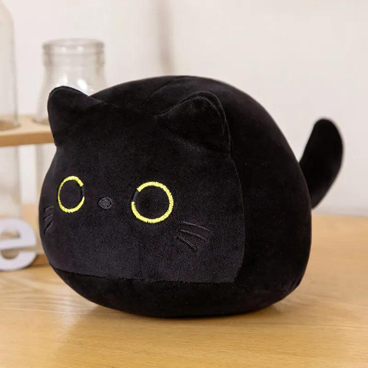 10-25CM Lovely Cartoon Cat Dolls Stuffed Soft Animal Kitten Plush Pillow Toys Kawaii White Black Cat Gift for Children Girls - Brand My Case