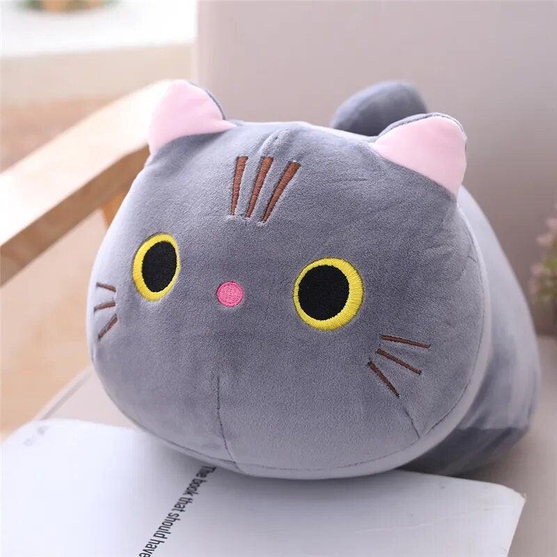 10-25CM Lovely Cartoon Cat Dolls Stuffed Soft Animal Kitten Plush Pillow Toys Kawaii White Black Cat Gift for Children Girls - Brand My Case