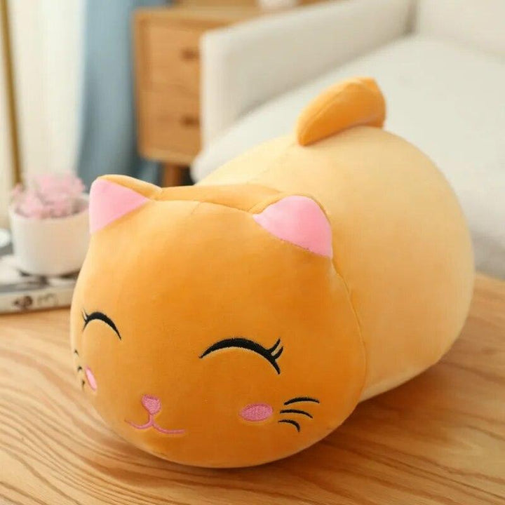 10-25CM Lovely Cartoon Cat Dolls Stuffed Soft Animal Kitten Plush Pillow Toys Kawaii White Black Cat Gift for Children Girls - Brand My Case