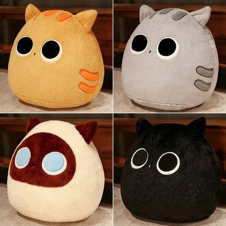 10-25CM Lovely Cartoon Cat Dolls Stuffed Soft Animal Kitten Plush Pillow Toys Kawaii White Black Cat Gift for Children Girls - Brand My Case