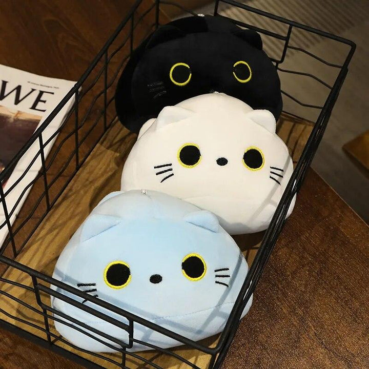 10-25CM Lovely Cartoon Cat Dolls Stuffed Soft Animal Kitten Plush Pillow Toys Kawaii White Black Cat Gift for Children Girls - Brand My Case