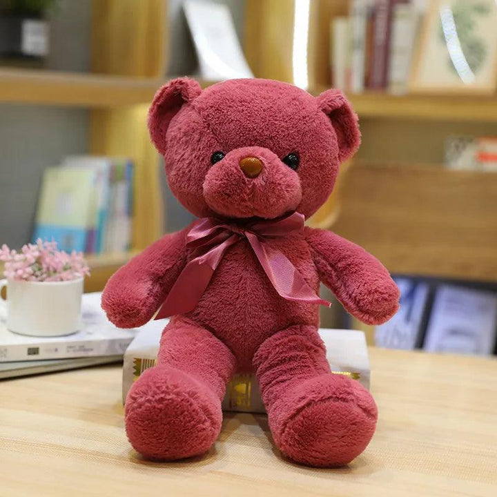 10 Colors 30cm Coloured Bear Plush Toys Stuffed Teddy Bear Soft Bear Wedding Gifts Girl Toy Birthday Gift Brinquedos - Brand My Case