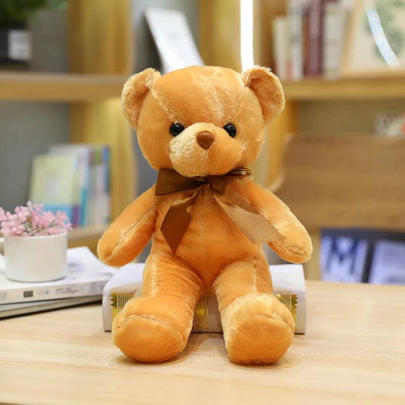 10 Colors 30cm Coloured Bear Plush Toys Stuffed Teddy Bear Soft Bear Wedding Gifts Girl Toy Birthday Gift Brinquedos - Brand My Case