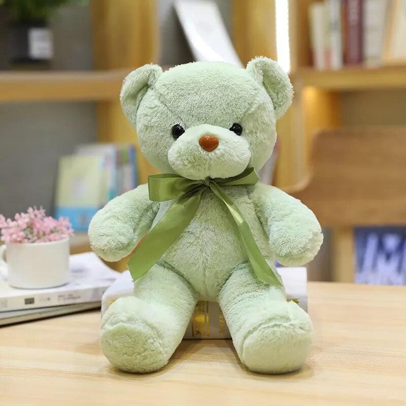 10 Colors 30cm Coloured Bear Plush Toys Stuffed Teddy Bear Soft Bear Wedding Gifts Girl Toy Birthday Gift Brinquedos - Brand My Case