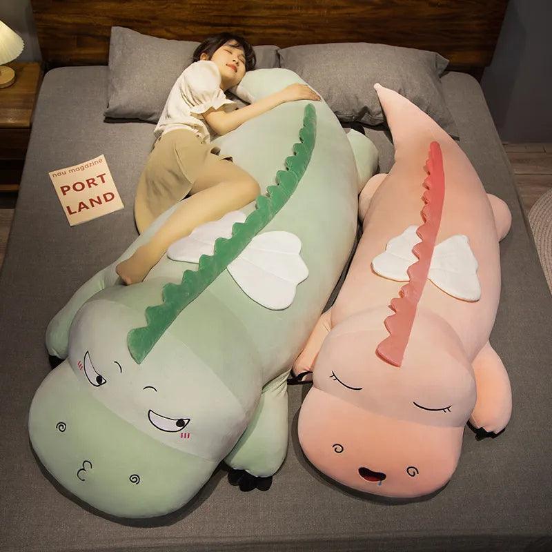 100-140cm Big Size Dinosaur Plush Toys - Soft Stuffed Animals Pillow for Cuddling - Brand My Case