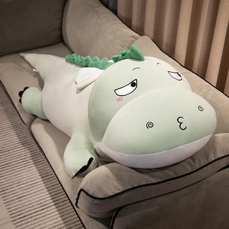 100-140cm Big Size Dinosaur Plush Toys - Soft Stuffed Animals Pillow for Cuddling - Brand My Case