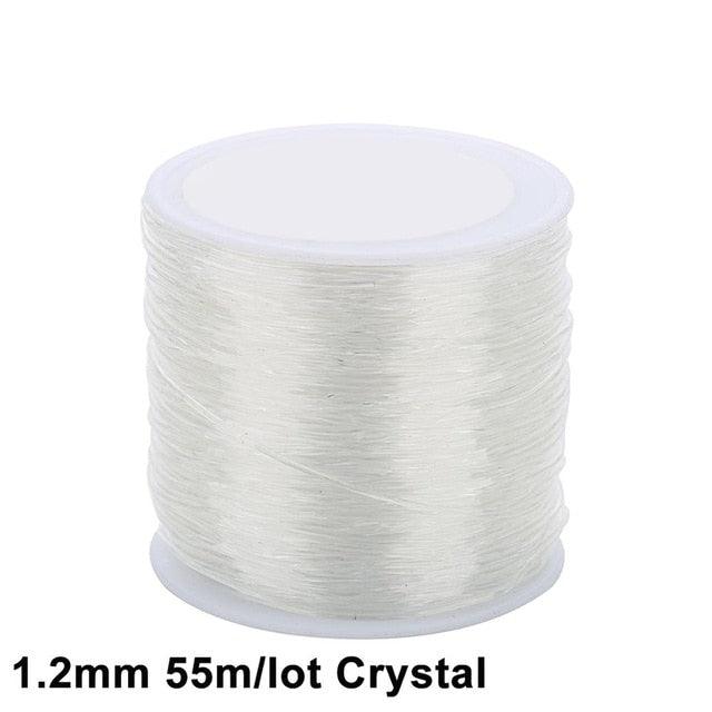 100M Plastic Crystal DIY Beading Stretch Cords Elastic Line Jewelry Making Supply Wire String jeweleri thread String Thread - Brand My Case