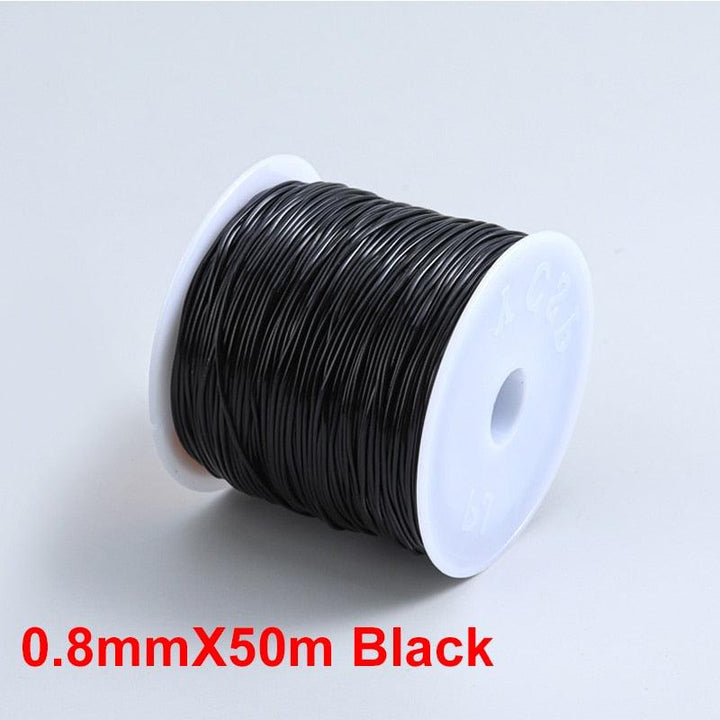 100M Plastic Crystal DIY Beading Stretch Cords Elastic Line Jewelry Making Supply Wire String jeweleri thread String Thread - Brand My Case