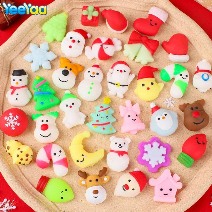 100Pcs Mochi Squishy Toys - Kawaii Animals Stress Relief Fidget Gift - Brand My Case