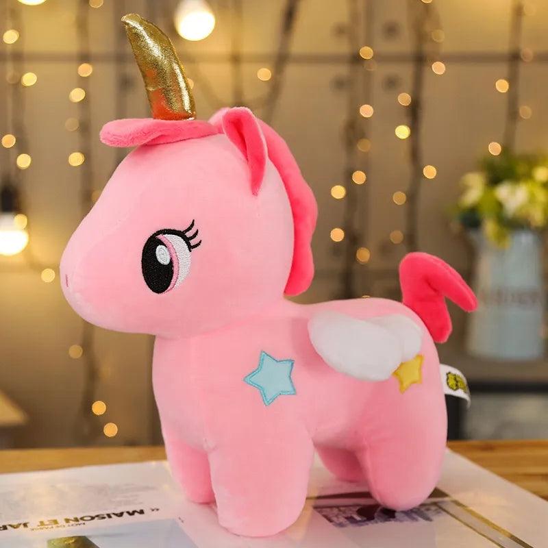 10/20CM Kawaii Unicorn Plush Toy keychain Stuffed Unicornio Animal Dolls Soft Cartoon Toys for Children Girl Kids Birthday Gifts - Brand My Case