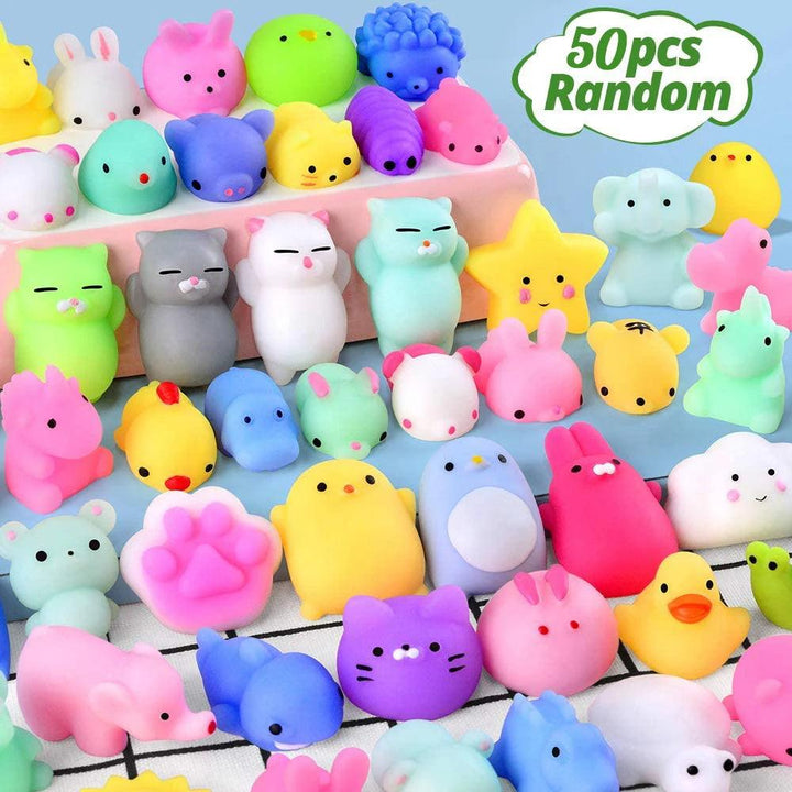 10/50PCS Mini Squishy Toys Mochi Squishies - Brand My Case