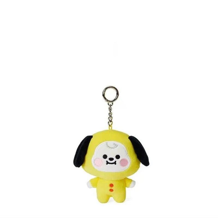 10cm Kawaii Bt21 Chimmy Cooky Shooky Plush Doll Toy Cartoon Mang Koya Heart Plush Bag Pandent Concert Fans Fanchant Gift Toy - Brand My Case