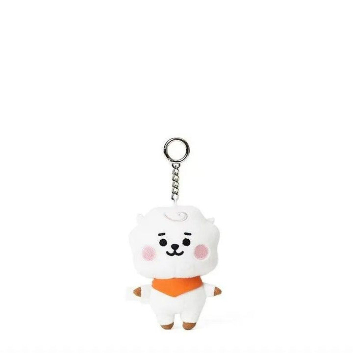 10cm Kawaii Bt21 Chimmy Cooky Shooky Plush Doll Toy Cartoon Mang Koya Heart Plush Bag Pandent Concert Fans Fanchant Gift Toy - Brand My Case