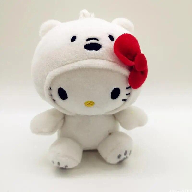 10cm Sanrios Cartoon Kawaii My Melody Kuromi Cinnamoroll Kt Cat Purin Dog Plush Toy Anime Stuffed Cute Plushie Pendant Doll Toys - Brand My Case