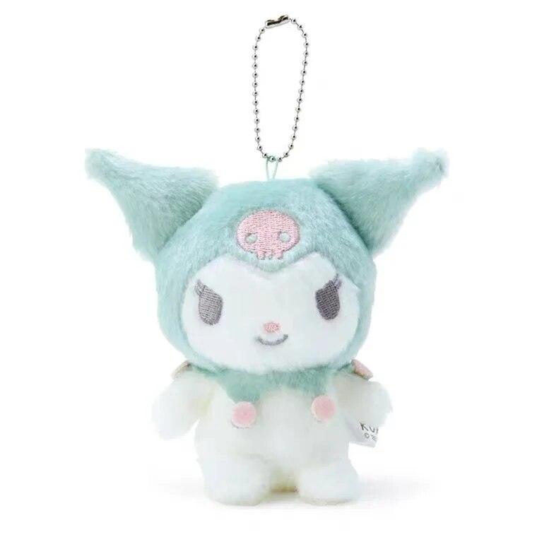 10cm Sanrios Cartoon Kawaii My Melody Kuromi Cinnamoroll Kt Cat Purin Dog Plush Toy Anime Stuffed Cute Plushie Pendant Doll Toys - Brand My Case