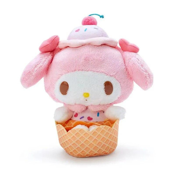 10cm Sanrios Cartoon Kawaii My Melody Kuromi Cinnamoroll Kt Cat Purin Dog Plush Toy Anime Stuffed Cute Plushie Pendant Doll Toys - Brand My Case