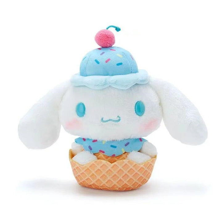 10cm Sanrios Cartoon Kawaii My Melody Kuromi Cinnamoroll Kt Cat Purin Dog Plush Toy Anime Stuffed Cute Plushie Pendant Doll Toys - Brand My Case