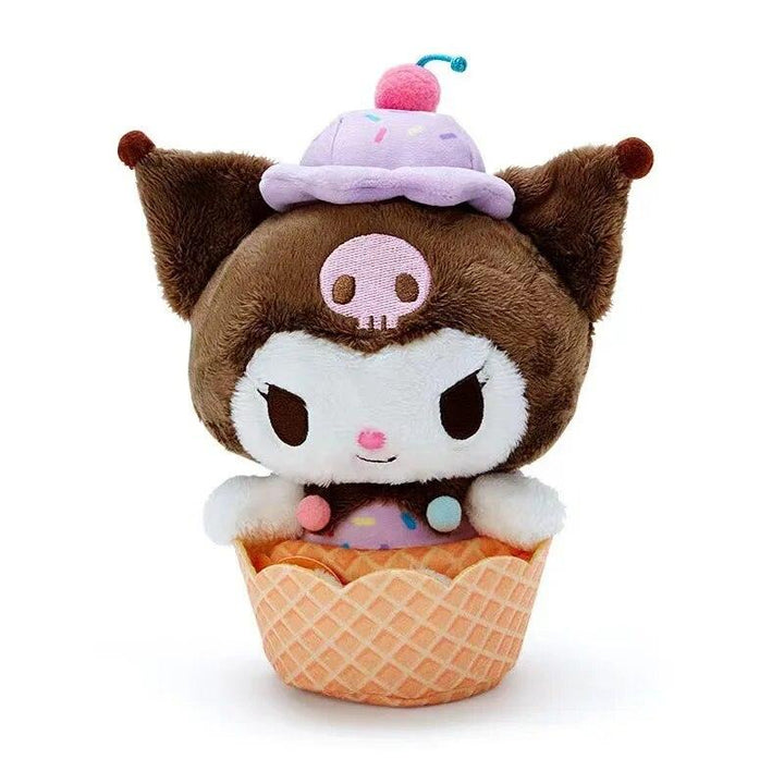 10cm Sanrios Cartoon Kawaii My Melody Kuromi Cinnamoroll Kt Cat Purin Dog Plush Toy Anime Stuffed Cute Plushie Pendant Doll Toys - Brand My Case