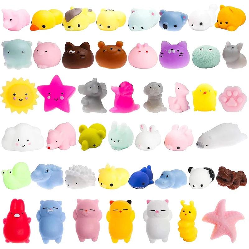 10Pcs Kawaii Mochi Squishy Animals - Brand My Case