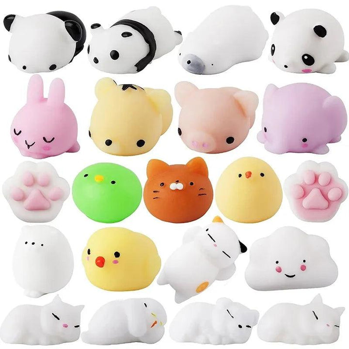 10Pcs Kawaii Mochi Squishy Animals - Brand My Case