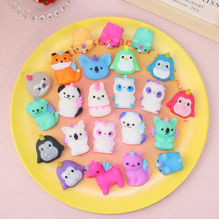 10Pcs Unicorn Animals Cute Mochi Squishy Toys - Brand My Case