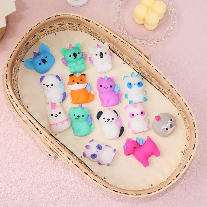 10Pcs Unicorn Animals Cute Mochi Squishy Toys - Brand My Case