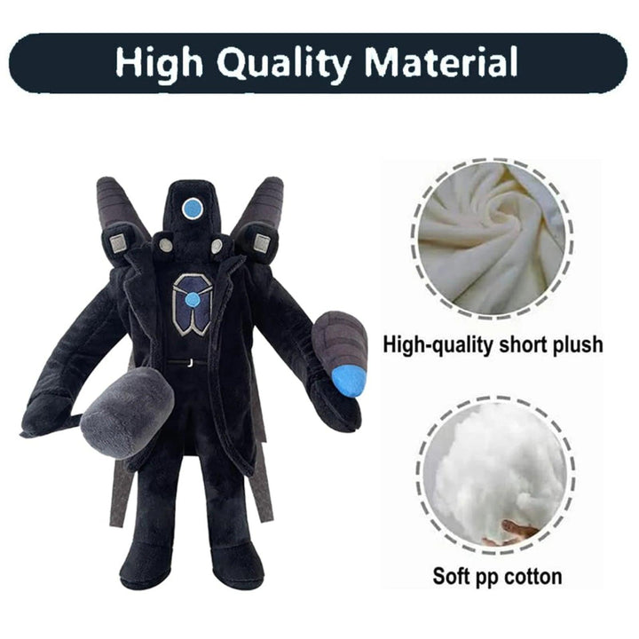 11.8 Inch Titan Cameraman Skibidi Toilet Plush - Brand My Case