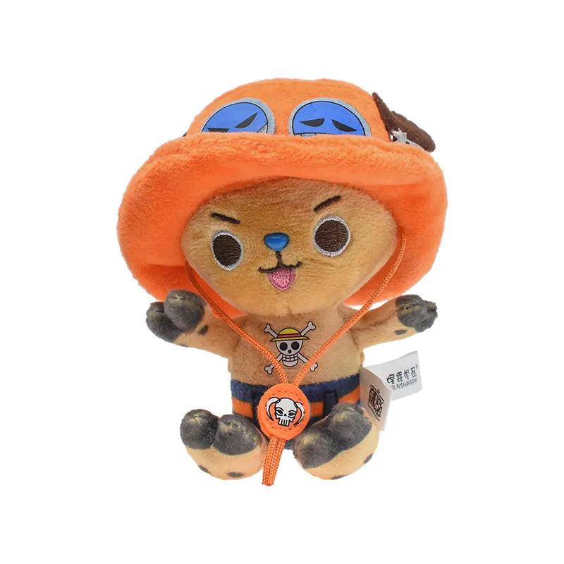 11CM One Piece Kawaii Plush Keychain Toy Tony Chopper Soft Stuffed Plush Dolls Keychain Handbag Ornaments Toys Gift - Brand My Case