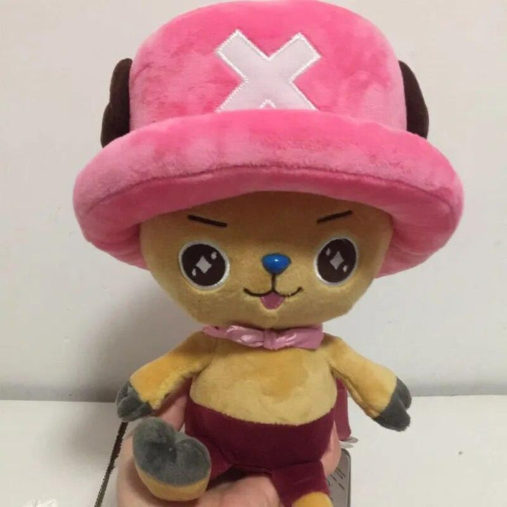 11CM One Piece Kawaii Plush Keychain Toy Tony Chopper Soft Stuffed Plush Dolls Keychain Handbag Ornaments Toys Gift - Brand My Case