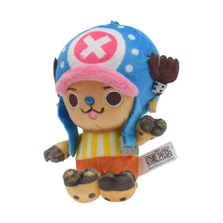 11CM One Piece Kawaii Plush Keychain Toy Tony Chopper Soft Stuffed Plush Dolls Keychain Handbag Ornaments Toys Gift - Brand My Case