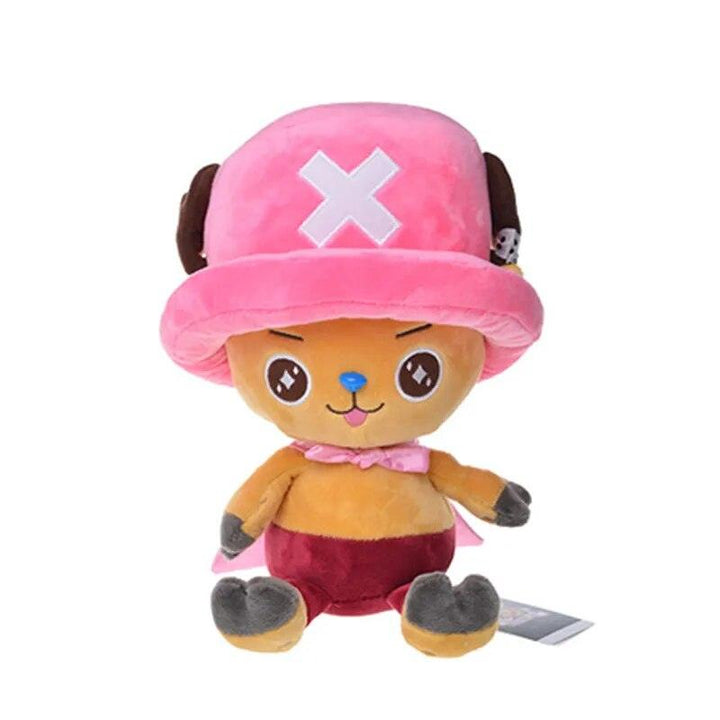 11CM One Piece Kawaii Plush Keychain Toy Tony Chopper Soft Stuffed Plush Dolls Keychain Handbag Ornaments Toys Gift - Brand My Case