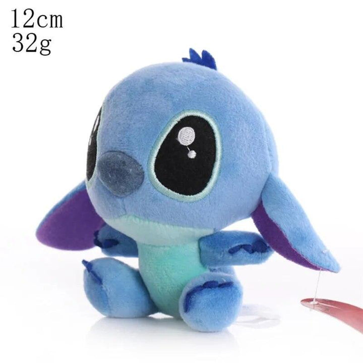 12 -20 CM Disney Mickey Mouse Minnie Stitch Cute Plush Toys Couple Standing Lilo & Stitch Cartoon Stuffed Plush Dolls Toys - Brand My Case