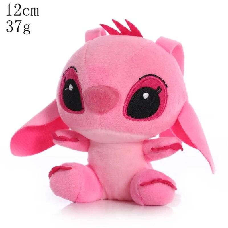 12 -20 CM Disney Mickey Mouse Minnie Stitch Cute Plush Toys Couple Standing Lilo & Stitch Cartoon Stuffed Plush Dolls Toys - Brand My Case