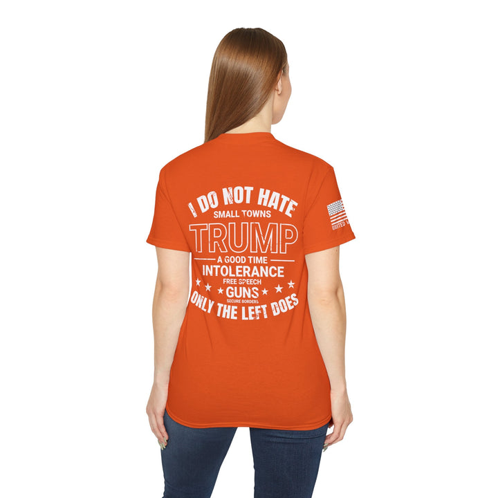 Women Cotton Trump T-Shirt with Bold Slogan