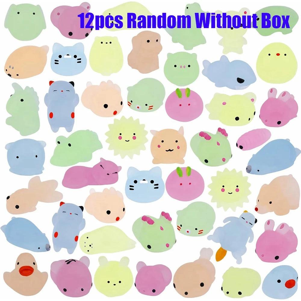 12/36PCS for Kids Kawaii Animals Squishies - Brand My Case