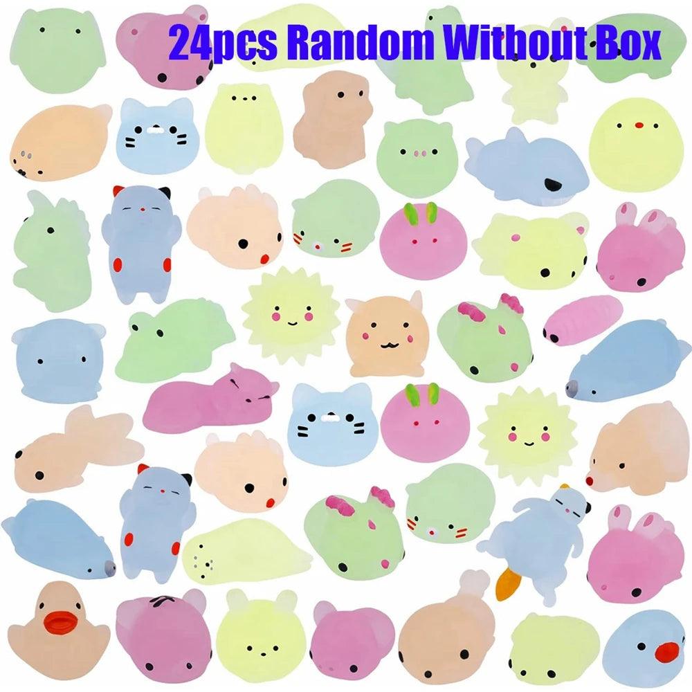 12/36PCS for Kids Kawaii Animals Squishies - Brand My Case