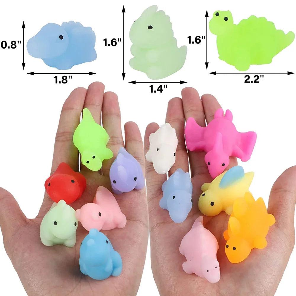 12/36PCS Mini Dinosaur Mochi Squishies - Brand My Case