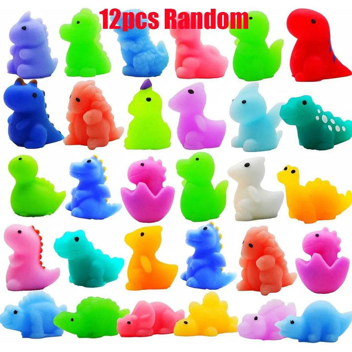 12/36PCS Mini Dinosaur Mochi Squishies - Brand My Case