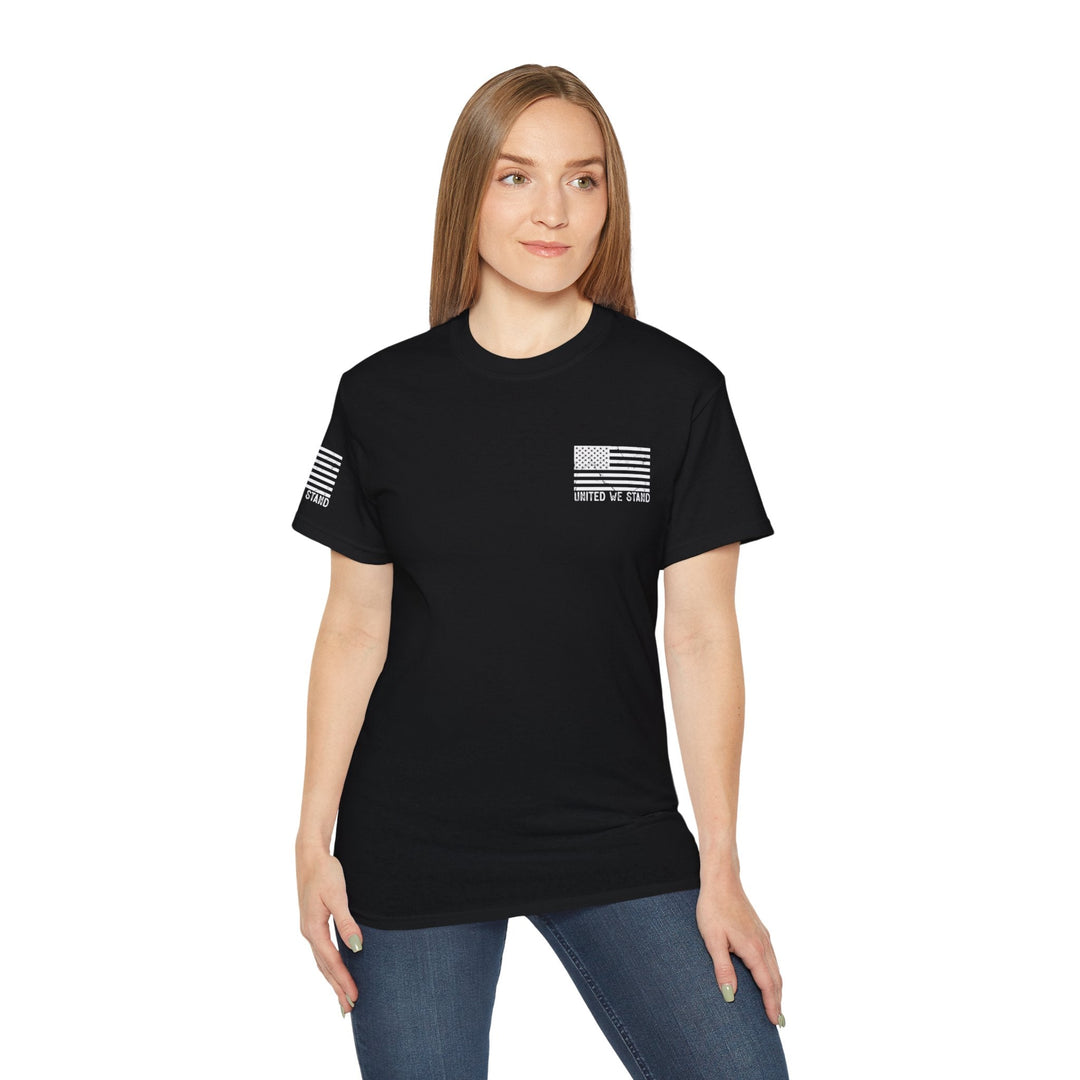 Women Cotton Trump T-Shirt with Bold Slogan