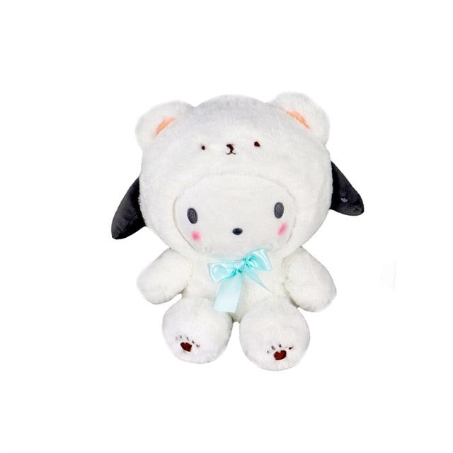 12cm Sanrio Cartoon Plush Toy Kawali Kuromi Hello Kitty My Melody Cinnamoroll Soft Stuffed Doll Pendant Toys Girl Kids Xmas Gift - Brand My Case